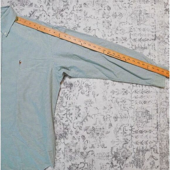 Ralph Lauren Blake Check Button Down Shirt Y2K – Men’s Large - Picture 6 of 7